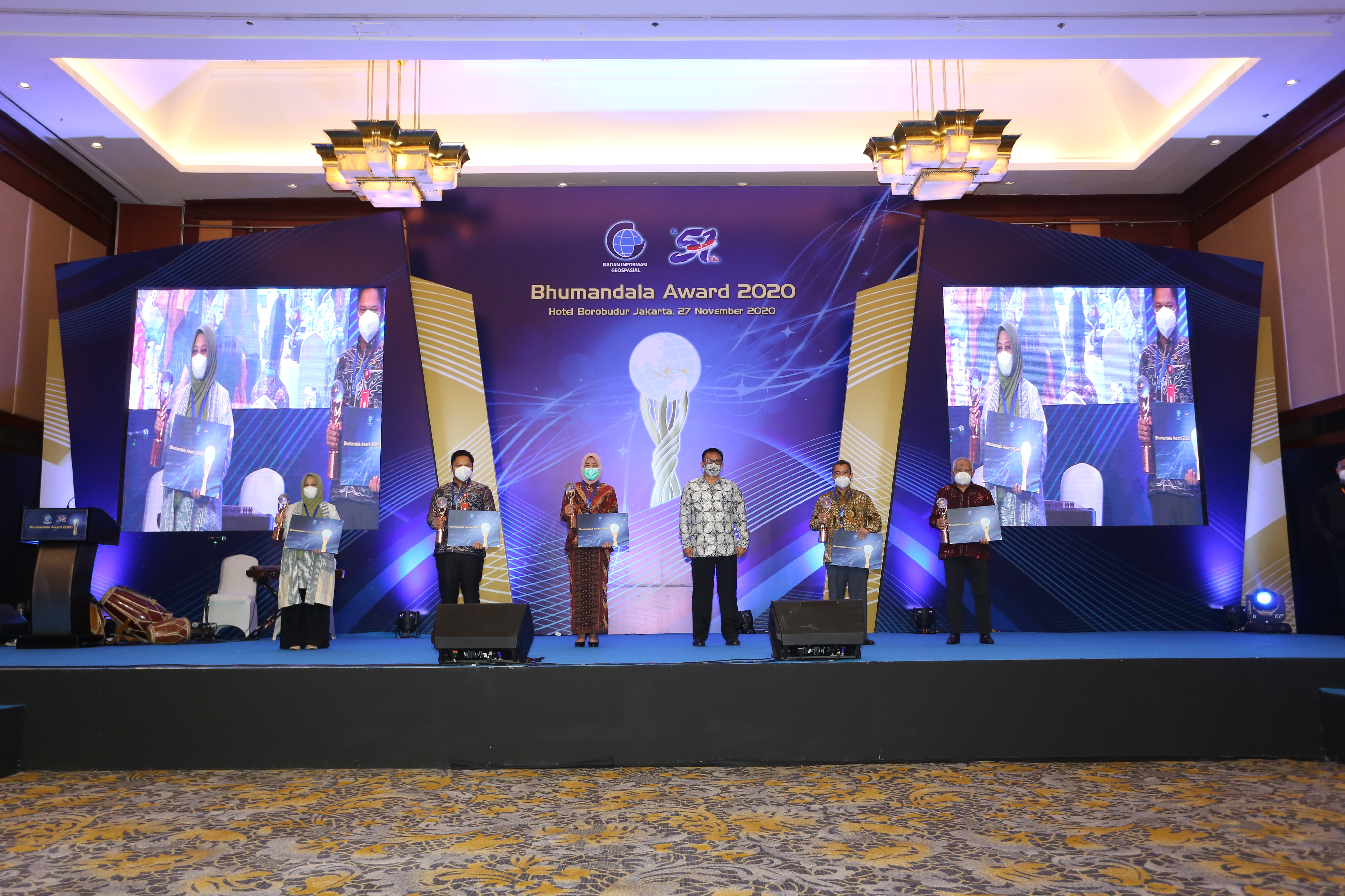 Penghargaan simpul jaringan terbaik kategori kota: Bhumandala Ariti