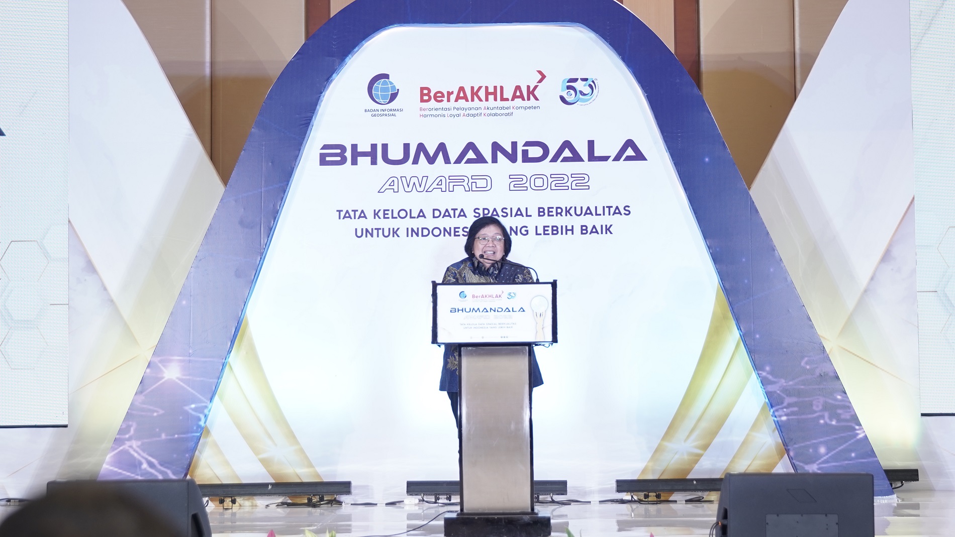 Speech dari Menteri Lingkungan Hidup dan Kehutanan - Siti Nurbaya Bakar